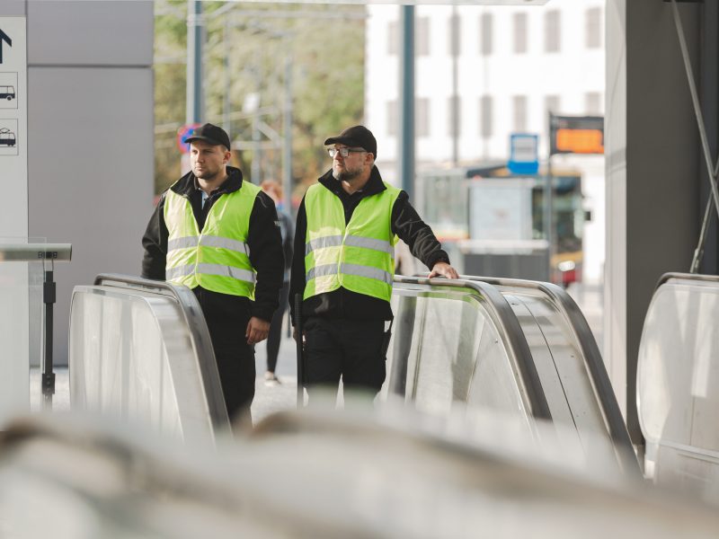 Patrol on the street is a part of police daily work